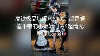 高铁极品坑闺蜜抄底！都是颜值不错的小姐姐们[4K超清无水原版] (8)