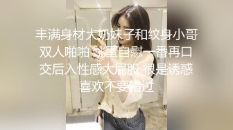 丰满身材大奶妹子和纹身小哥双人啪啪 跳蛋自慰一番再口交后入性感大屁股 很是诱惑喜欢不要错过